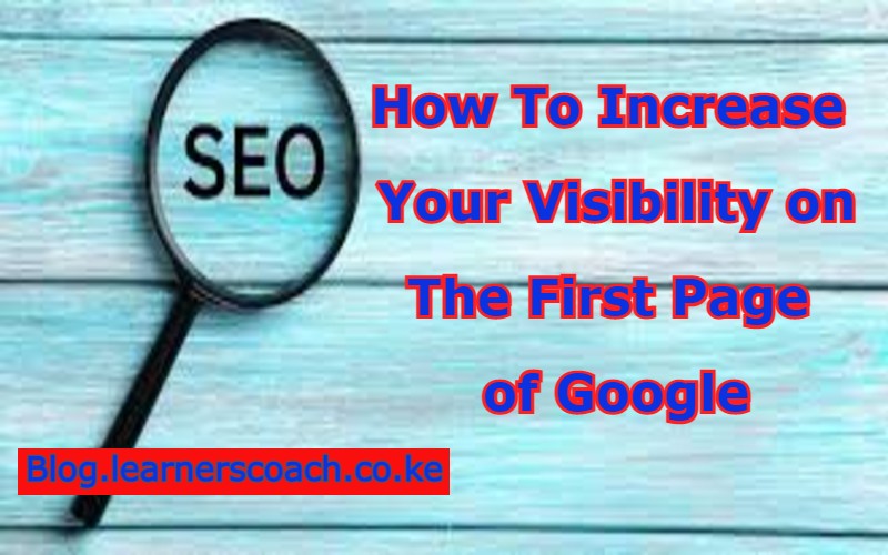 Increase visibility on Google